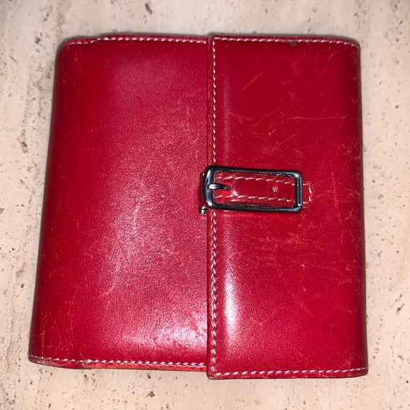Coach Handbags - Vintage authentic coach, red wallet